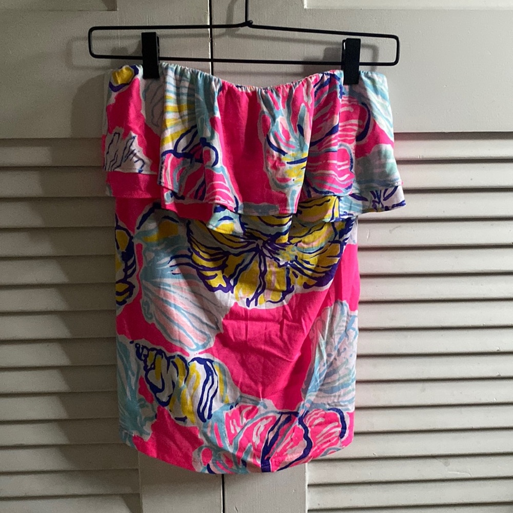 NWT strapless Lilly Pulitzer tank